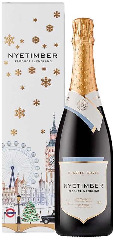 Nyetimber, Classic Cuvee in Christmas Giftbox Nyetimber, Classic Cuvee in Christmas Giftbox