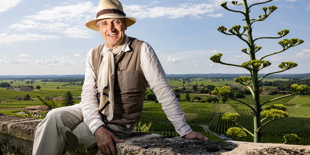 Francois Mitjavile, de excentrieke eigenaar van Château Tertre Roteboeuf in Bordeaux