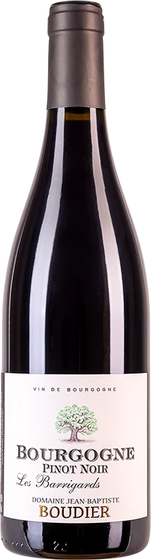 Domaine Jean-Baptiste Boudier, Bourgogne Pinot Noir "Les Barrigards" Domaine Jean-Baptiste Boudier, Bourgogne Pinot Noir "Les Barrigards"