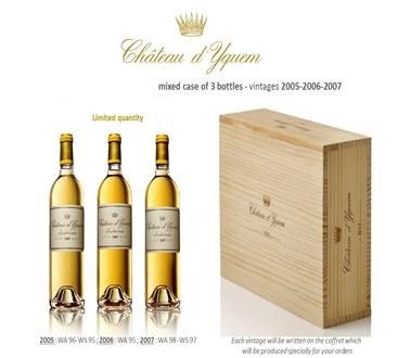 Château d'Yquem 2005-2006-2007