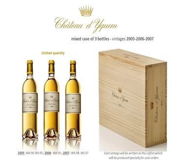 Château d'Yquem 2005-2006-2007 Château d'Yquem 2005-2006-2007