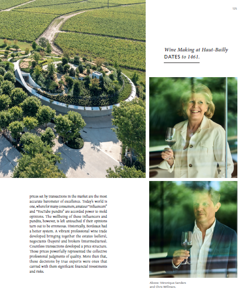 Château Haut-Bailly in Blancpain Lettres du Brassus - artikel