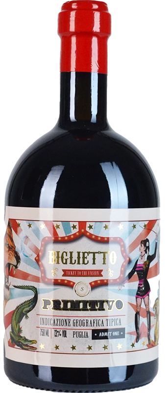 StraItalian Winemakers, Biglietto Primitivo StraItalian Winemakers, Biglietto Primitivo