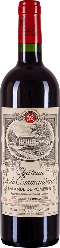 Château de la Commanderie Dubbele Magnum Château de la Commanderie Dubbele Magnum
