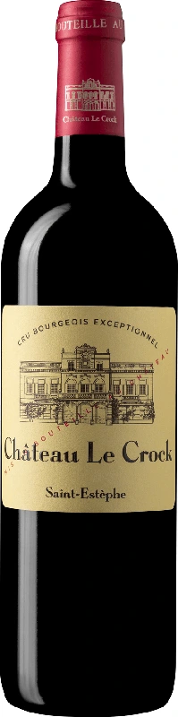 Château Le Crock, Cru Bourgeois Exceptionnel Halve fles