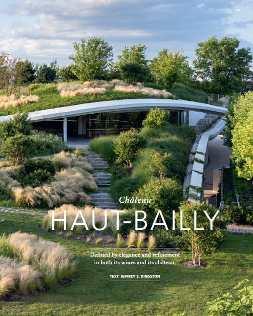 Château Haut-Bailly in Blancpain Lettres du Brassus - openingspagina