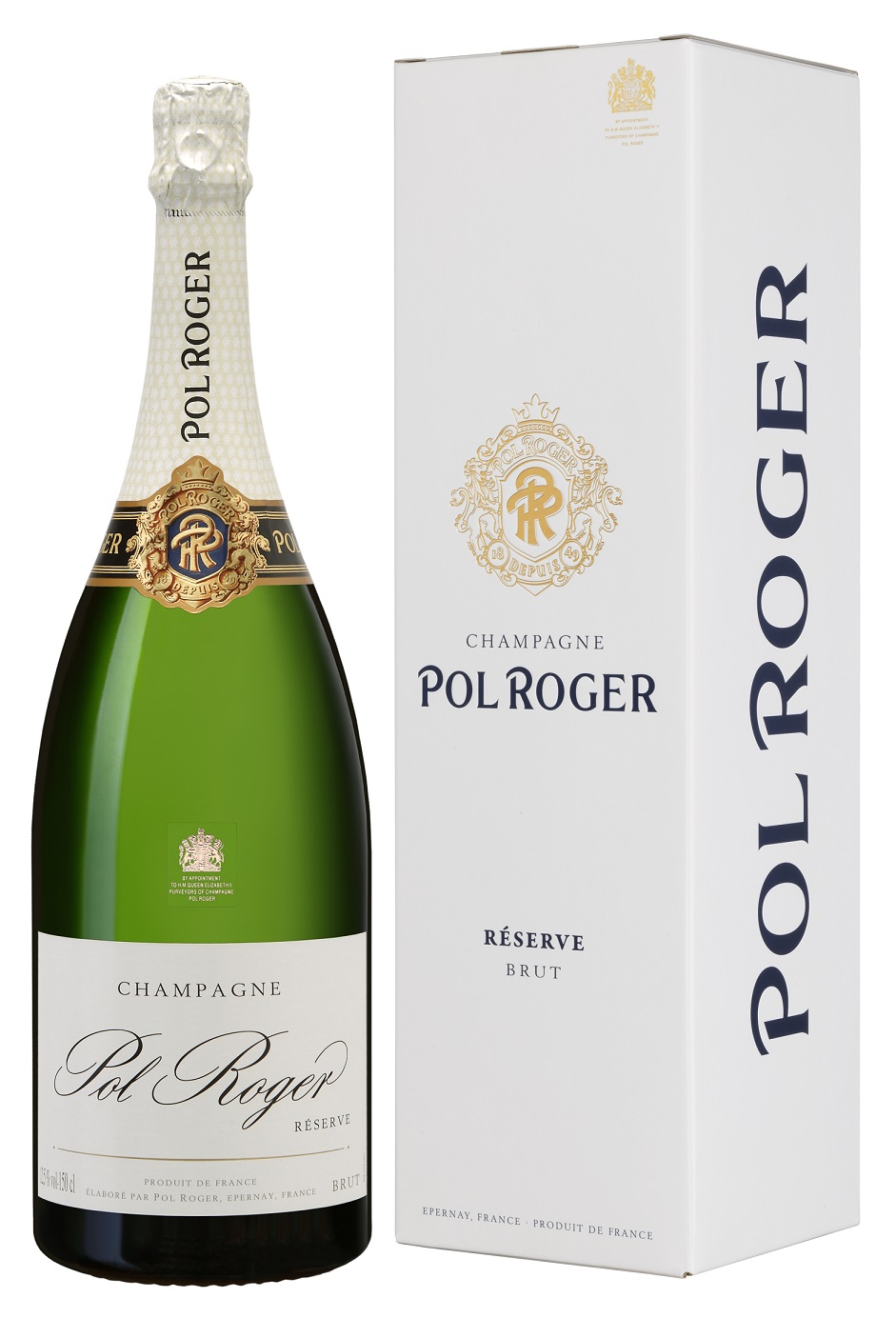 Champagne Pol Roger, Brut Réserve Magnum GB