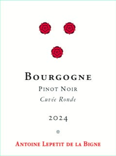 La Pierre Ronde, Bourgogne Pinot Noir "Cuvée Ronde"