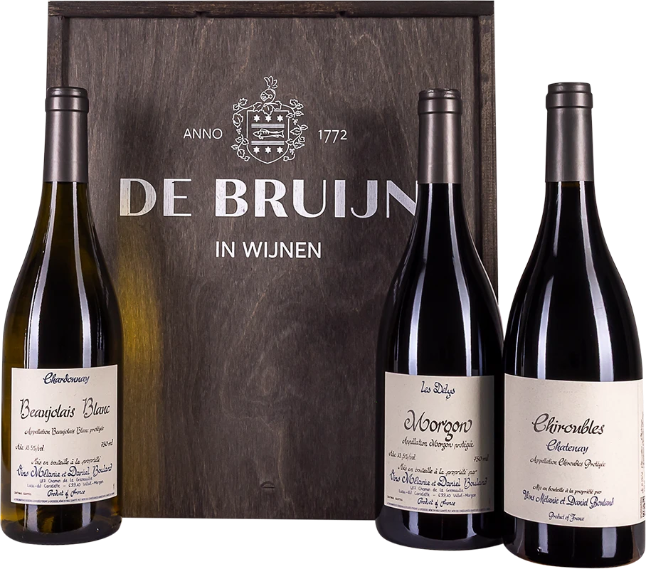 Geschenk Bouland - Morgon, Chiroubles & Beaujolais Blanc