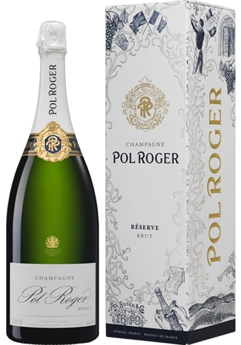 Champagne Pol Roger, Brut Réserve Magnum GB