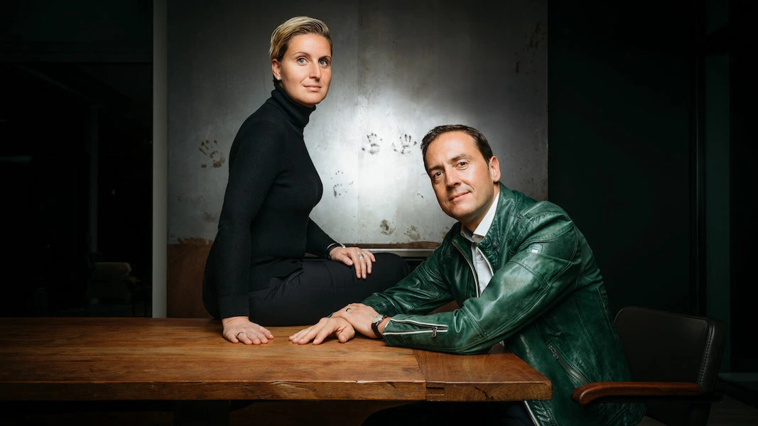 Carolin en Hans Oliver Spanier van wijndomein Kühling-Gillot